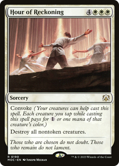 Hour of Reckoning (190) [March of the Machine Commander] - Deck Out Gaming