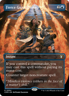 Fierce Guardianship (Borderless) (694) [Commander Masters] - Deck Out Gaming