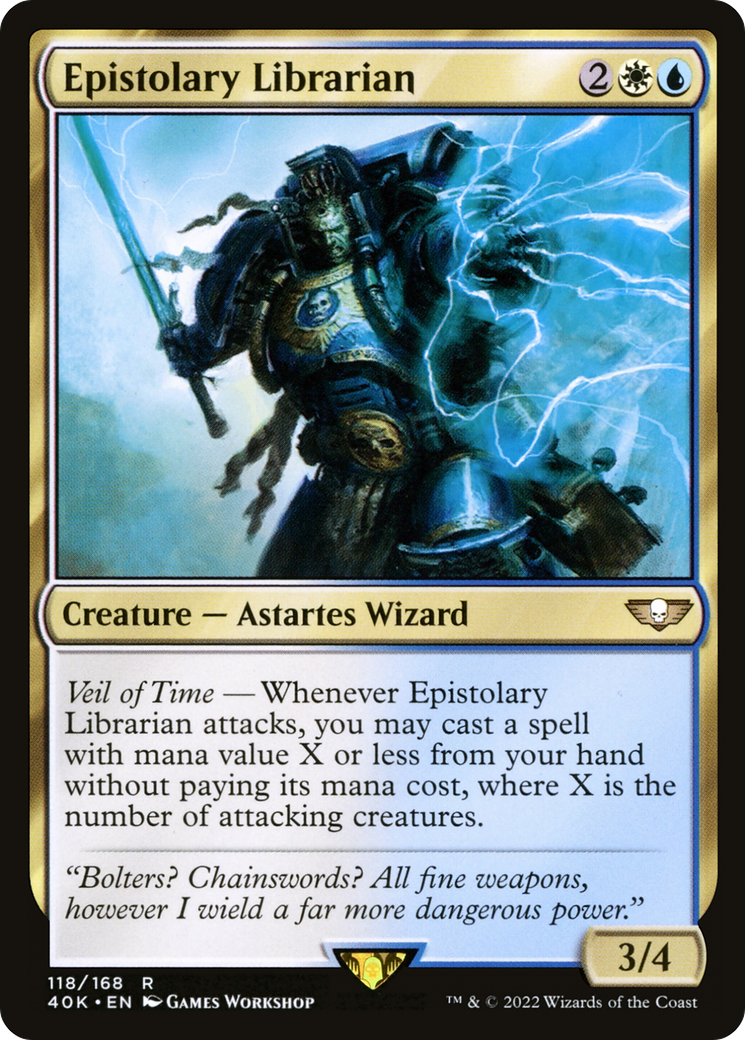 Epistolary Librarian (118) [Warhammer 40,000 Commander] - Deck Out Gaming
