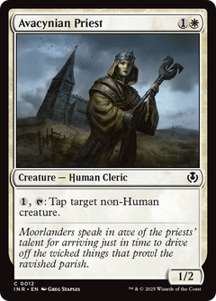Avacynian Priest (12) [Innistrad Remastered] foil - Deck Out Gaming