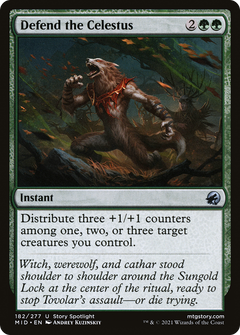 Defend the Celestus (182) [Innistrad: Midnight Hunt] - Deck Out Gaming