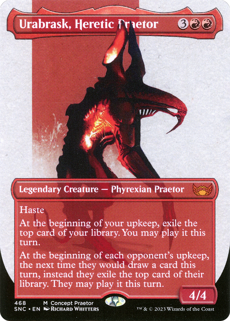 Urabrask, Heretic Praetor (Concept Praetor) (468) [Streets of New Capenna] - Deck Out Gaming
