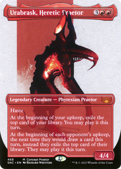 Urabrask, Heretic Praetor (Concept Praetor) (468) [Streets of New Capenna] - Deck Out Gaming