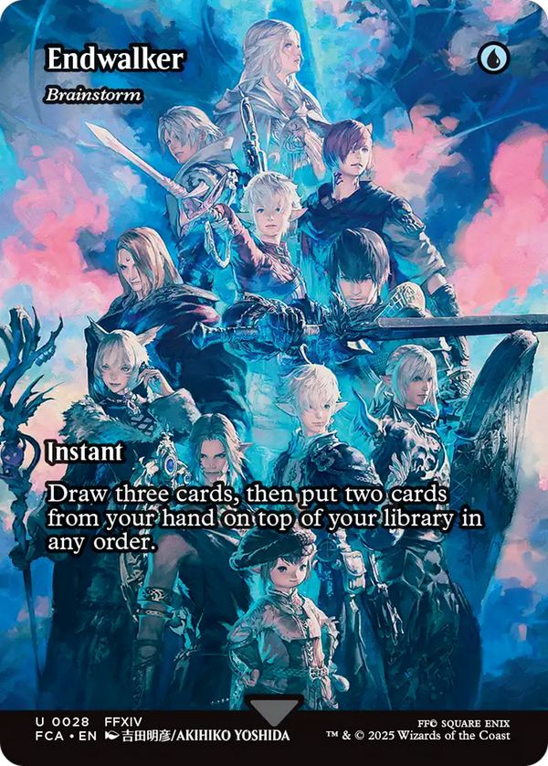 Endwalker - Brainstorm (Showcase) (28) [FINAL FANTASY: Through the Ages] foil - Deck Out Gaming