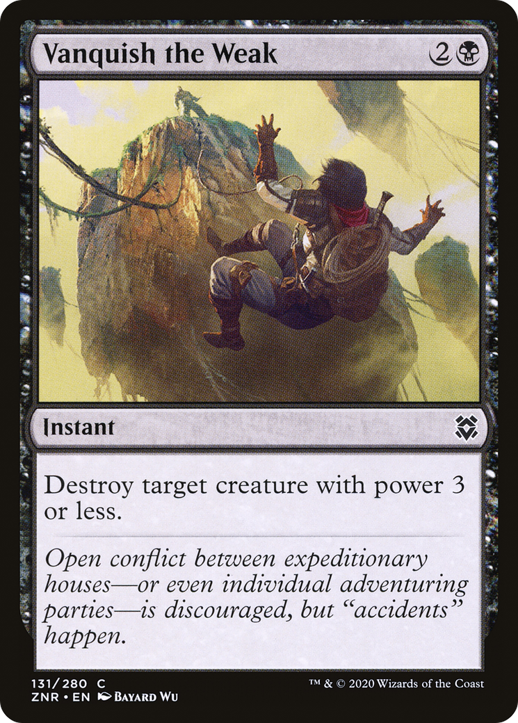 Vanquish the Weak (131) [Zendikar Rising] foil - Deck Out Gaming