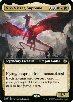 Niv-Mizzet, Supreme (Extended Art) (175) [March of the Machine: The Aftermath] - Deck Out Gaming