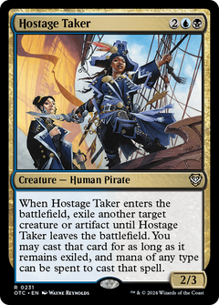 Hostage Taker (231) [Outlaws of Thunder Junction Commander] - Deck Out Gaming