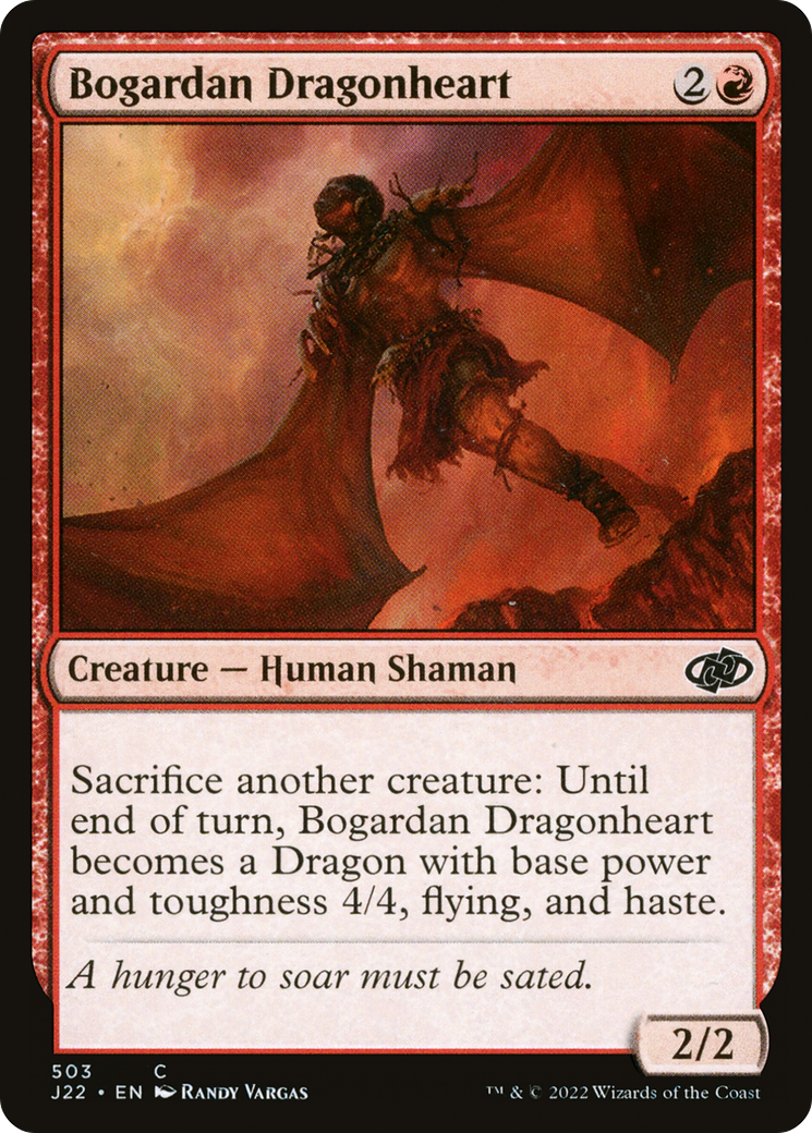 Bogardan Dragonheart (503) [Jumpstart 2022] - Deck Out Gaming