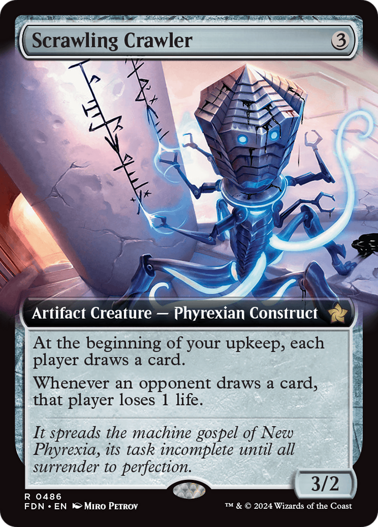 Scrawling Crawler (Extended Art) (486) [Foundations] - Deck Out Gaming
