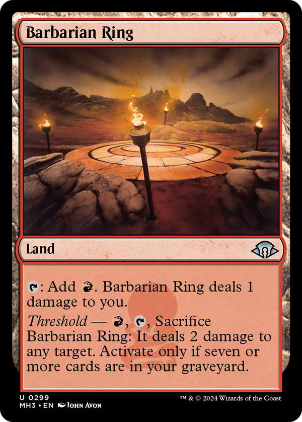 Barbarian Ring (299) [Modern Horizons 3] - Deck Out Gaming