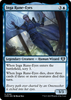 Inga Rune-Eyes (100) [Commander Masters] - Deck Out Gaming