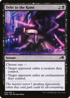 Debt to the Kami (92) [Kamigawa: Neon Dynasty] foil - Deck Out Gaming