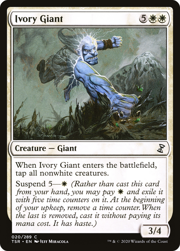 Ivory Giant (20) [Time Spiral Remastered] - Deck Out Gaming