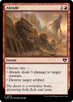 Abrade (203) [Commander Masters] - Deck Out Gaming