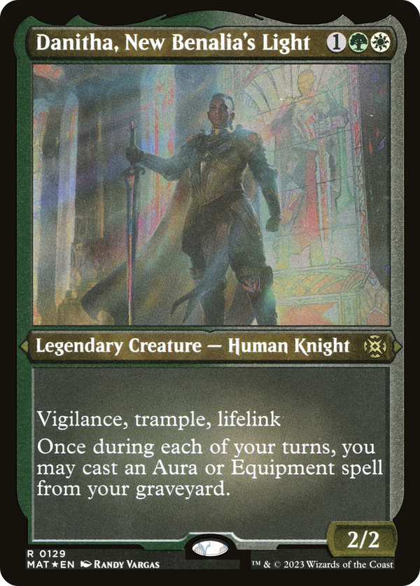 Danitha, New Benalia's Light (129) [March of the Machine: The Aftermath] etched - Deck Out Gaming