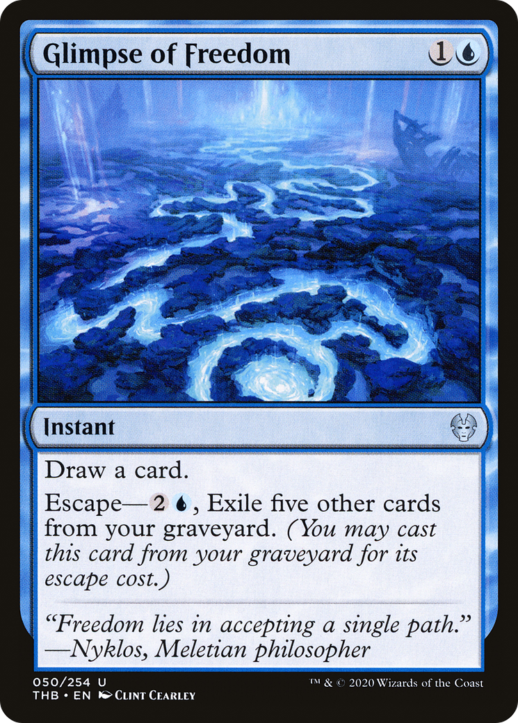 Glimpse of Freedom (50) [Theros Beyond Death] foil - Deck Out Gaming