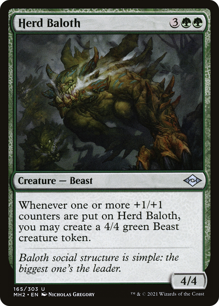 Herd Baloth (165) [Modern Horizons 2] foil - Deck Out Gaming