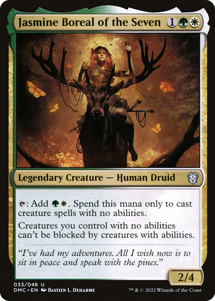Jasmine Boreal of the Seven (33) [Dominaria United Commander] foil - Deck Out Gaming