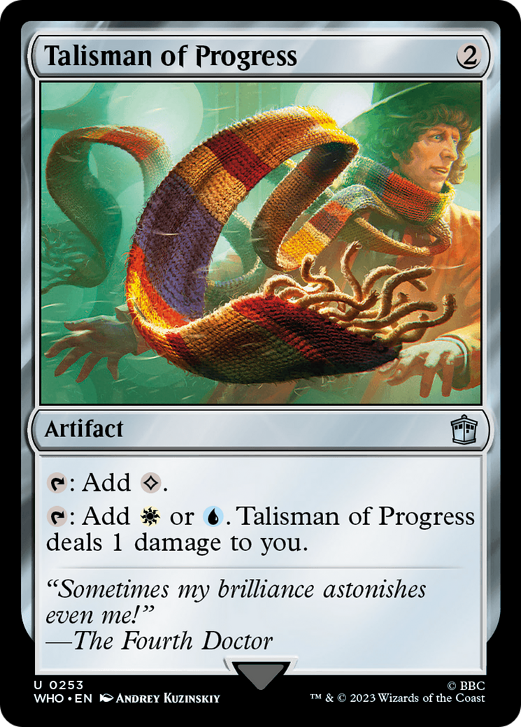 Talisman of Progress (253) [Doctor Who] foil - Deck Out Gaming