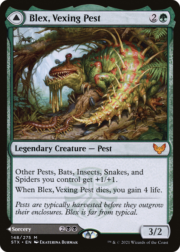 Blex, Vexing Pest (148) [Strixhaven: School of Mages] - Deck Out Gaming