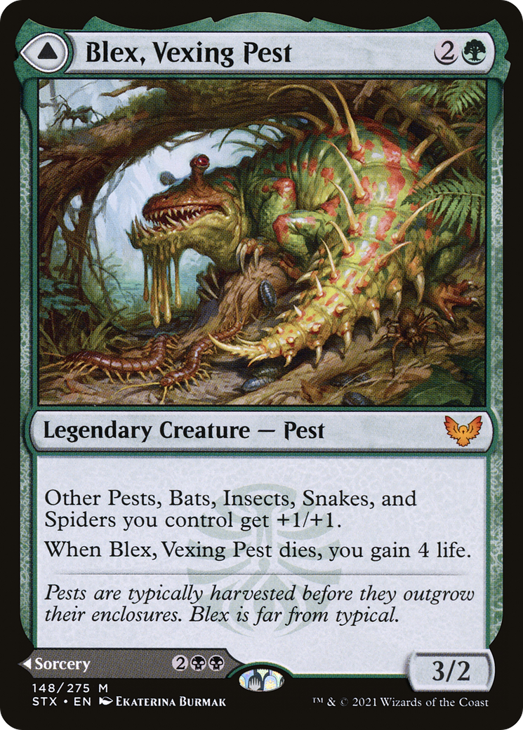Blex, Vexing Pest (148) [Strixhaven: School of Mages] - Deck Out Gaming