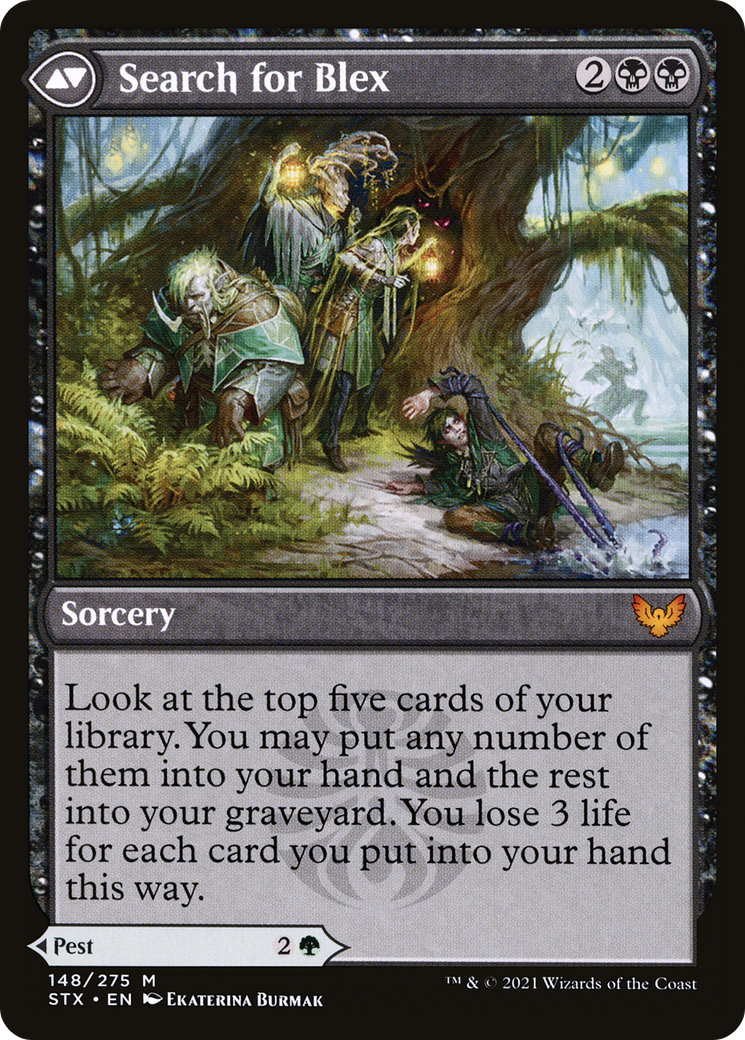 Blex, Vexing Pest (148) [Strixhaven: School of Mages] foil - Deck Out Gaming
