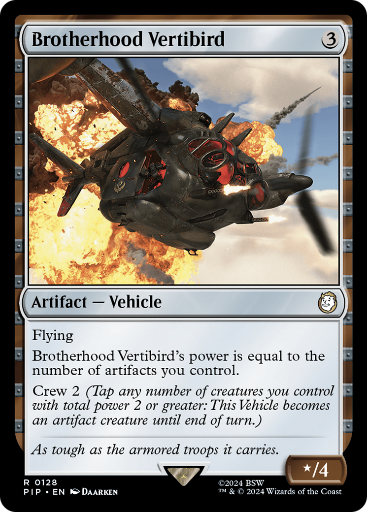 Brotherhood Vertibird (128) [Fallout] - Deck Out Gaming