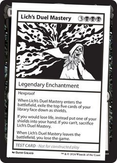 Lich's Duel Mastery () [Mystery Booster 2] - Deck Out Gaming