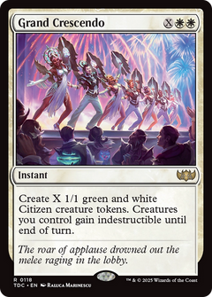 Grand Crescendo (118) [Commander: Tarkir: Dragonstorm] - Deck Out Gaming