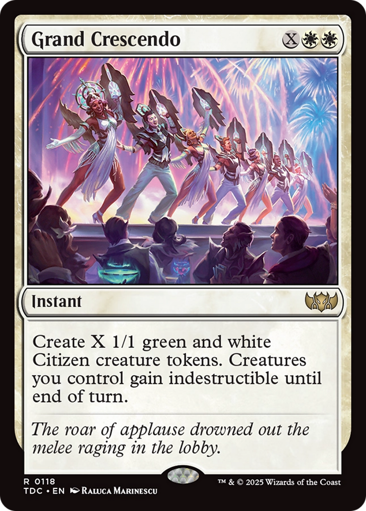 Grand Crescendo (118) [Commander: Tarkir: Dragonstorm] - Deck Out Gaming