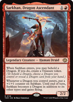 Sarkhan, Dragon Ascendant (118) [Tarkir: Dragonstorm] - Deck Out Gaming