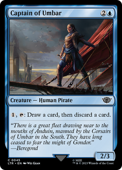 Captain of Umbar (45) [The Lord of the Rings: Tales of Middle-earth] foil - Deck Out Gaming