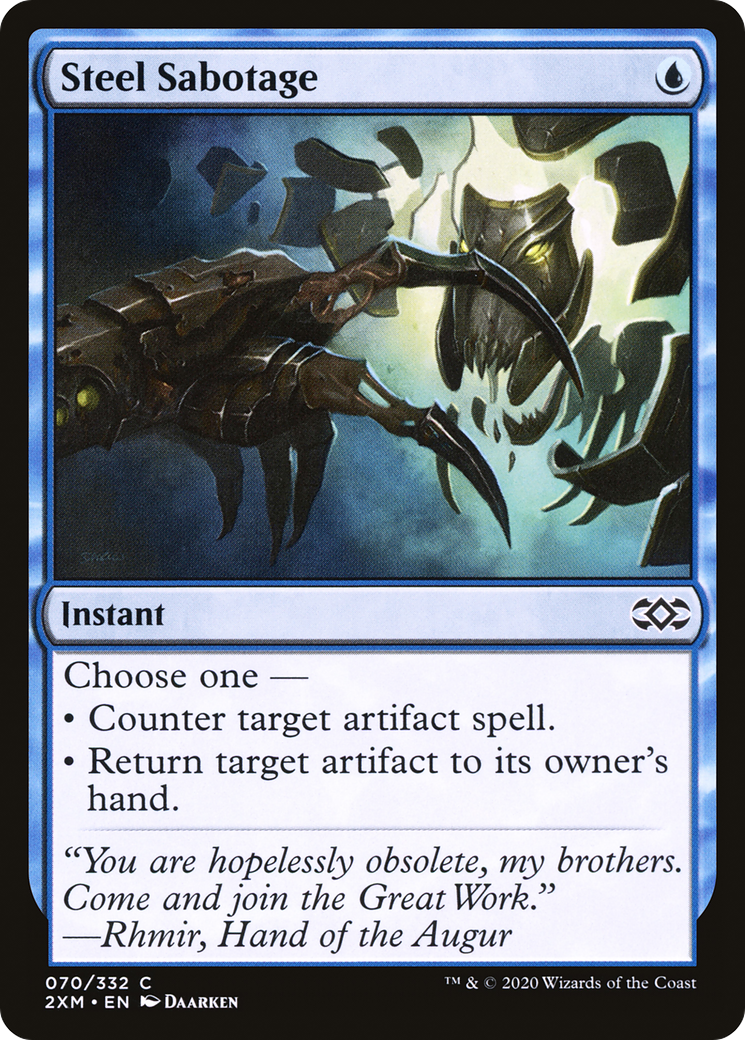 Steel Sabotage (70) [Double Masters] - Deck Out Gaming
