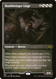 Deathbringer Liege (Foil Etched) (485) [Double Masters 2022] foil - Deck Out Gaming