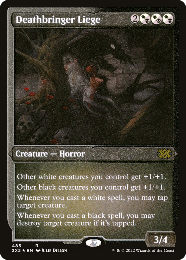 Deathbringer Liege (Foil Etched) (485) [Double Masters 2022] foil - Deck Out Gaming
