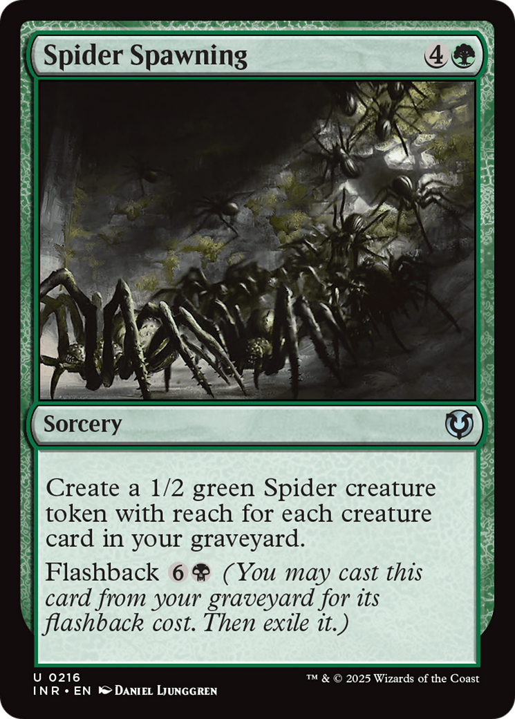 Spider Spawning (216) [Innistrad Remastered] - Deck Out Gaming