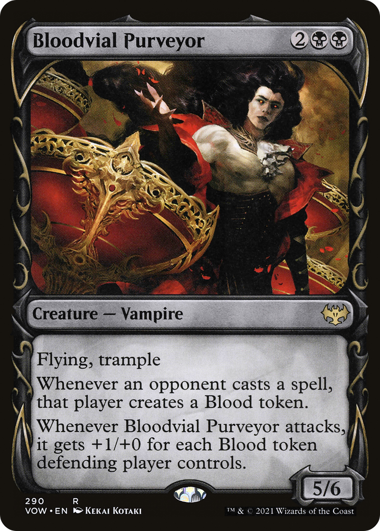 Bloodvial Purveyor (290) [Innistrad: Crimson Vow] foil - Deck Out Gaming