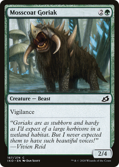 Mosscoat Goriak (167) [Ikoria: Lair of Behemoths] foil - Deck Out Gaming
