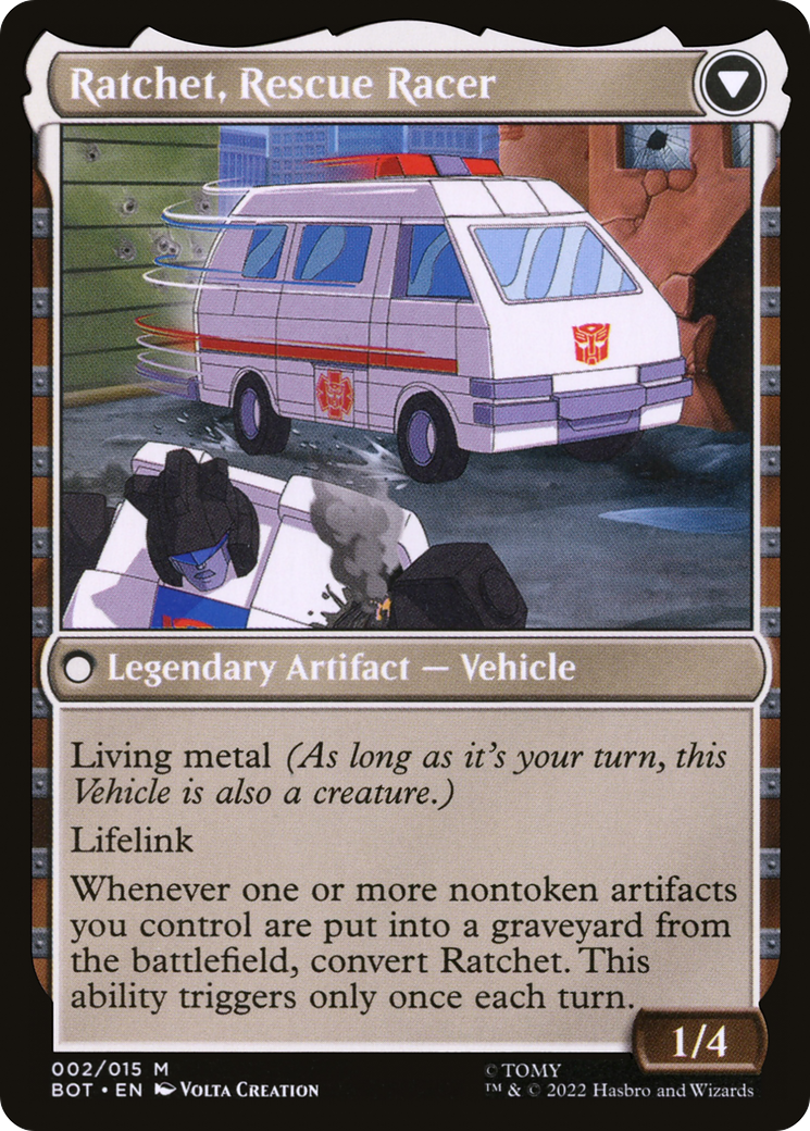 Ratchet, Field Medic (2) [Universes Beyond: Transformers] - Deck Out Gaming