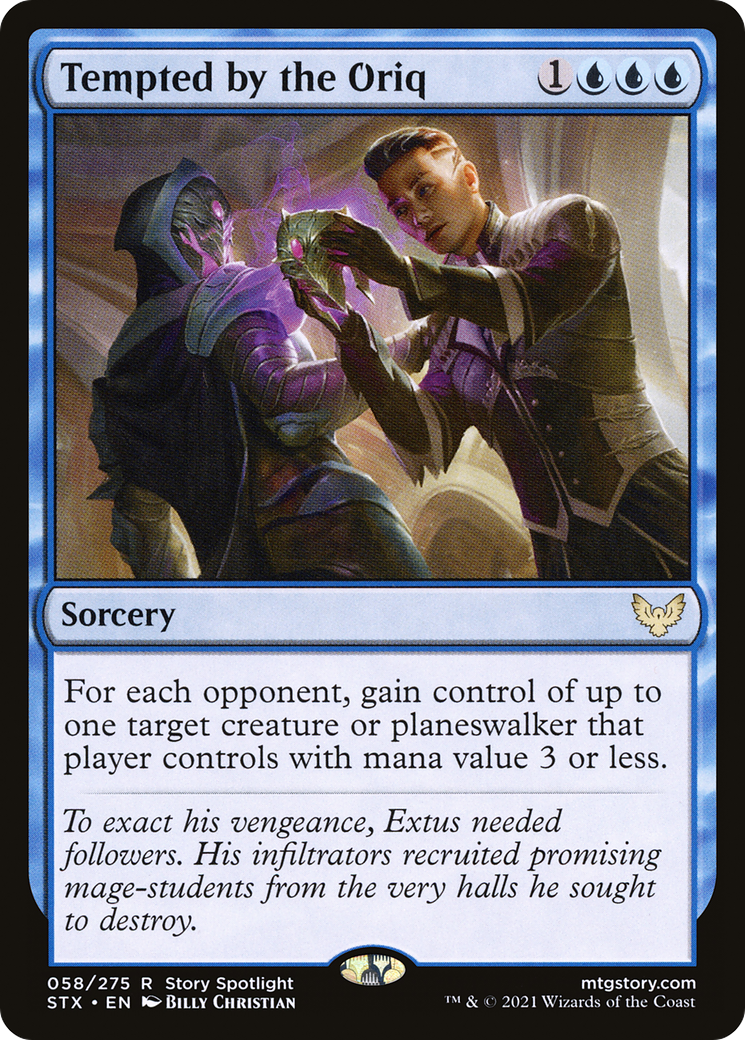 Tempted by the Oriq (58) [Strixhaven: School of Mages] - Deck Out Gaming