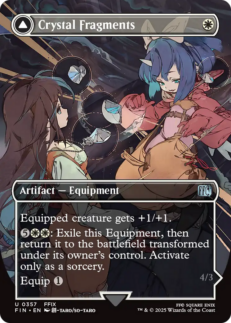 Crystal Fragments // Summon: Alexander (357) [FINAL FANTASY] foil - Deck Out Gaming