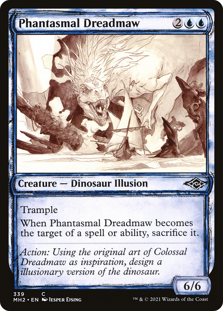 Phantasmal Dreadmaw (Showcase) (339) [Modern Horizons 2] foil - Deck Out Gaming