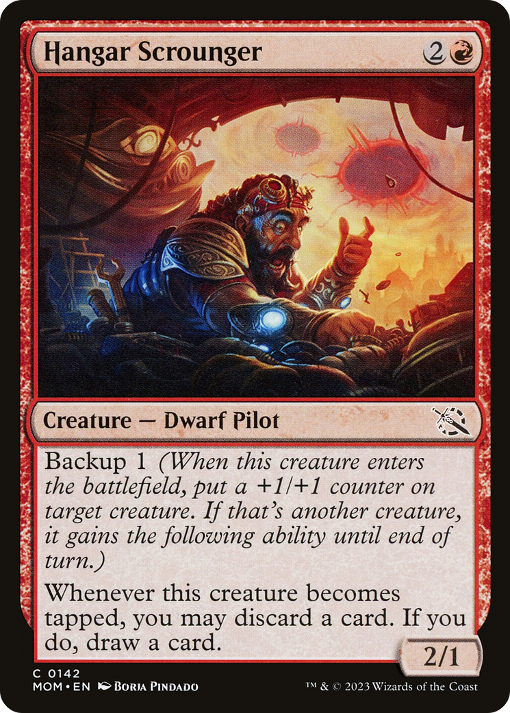 Hangar Scrounger (142) [March of the Machine] foil - Deck Out Gaming