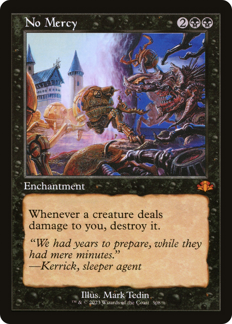 No Mercy (Retro Frame) (308) [Dominaria Remastered] - Deck Out Gaming