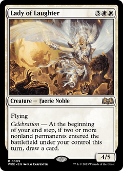 Lady of Laughter (309) [Wilds of Eldraine] foil - Deck Out Gaming