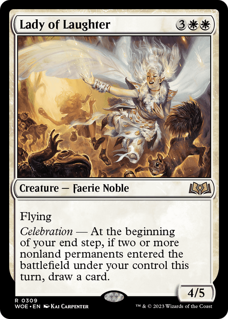 Lady of Laughter (309) [Wilds of Eldraine] foil - Deck Out Gaming