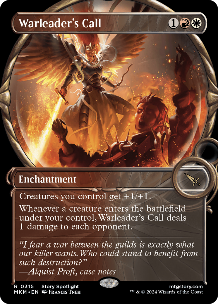 Warleader's Call (Showcase) (315) [Murders at Karlov Manor] foil - Deck Out Gaming