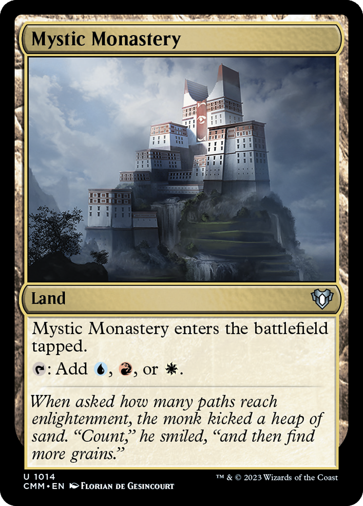 Mystic Monastery (1014) [Commander Masters] - Deck Out Gaming