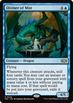 Diviner of Mist (20) [Commander: Tarkir: Dragonstorm] - Deck Out Gaming