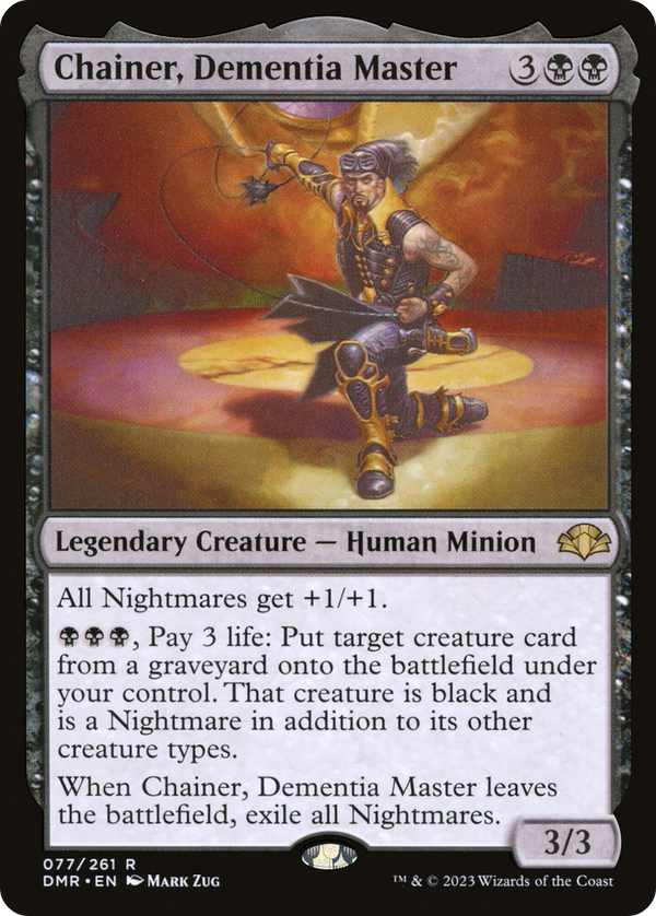 Chainer, Dementia Master (77) [Dominaria Remastered] foil - Deck Out Gaming